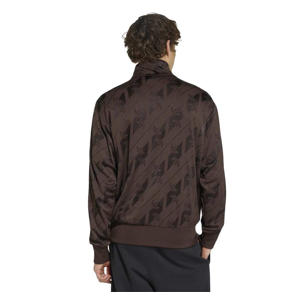 Adidas Monogram Firebird Track Top - Aurora Coffee