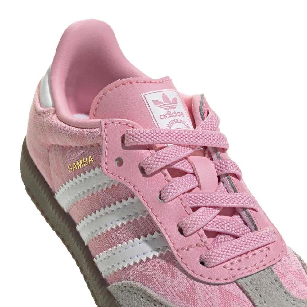 adidas Infants Samba OG  Comfort Closure - Sandy Pink / Cloud White / Gum