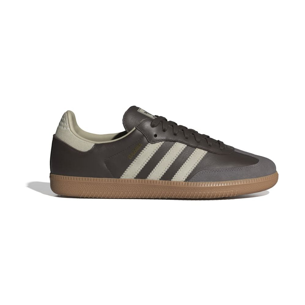 adidas Samba OG - Brown / Putty Grey / Gold Metallic
