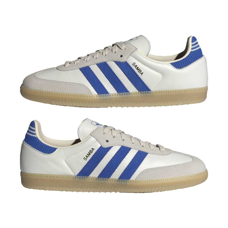 adidas Samba OG -  Cloud White / Blue / Gum