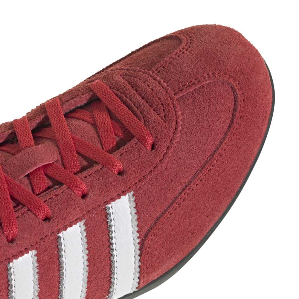 adidas Womens Handball Spezial Lo Pro - Better Scarlet / Cloud White / Gold Metallic