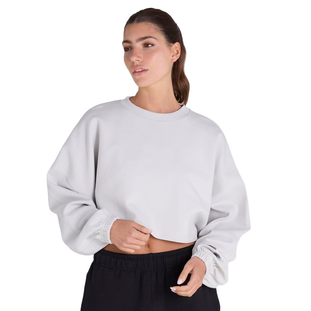 Champion Womens Base One Crew - Stardust Grey