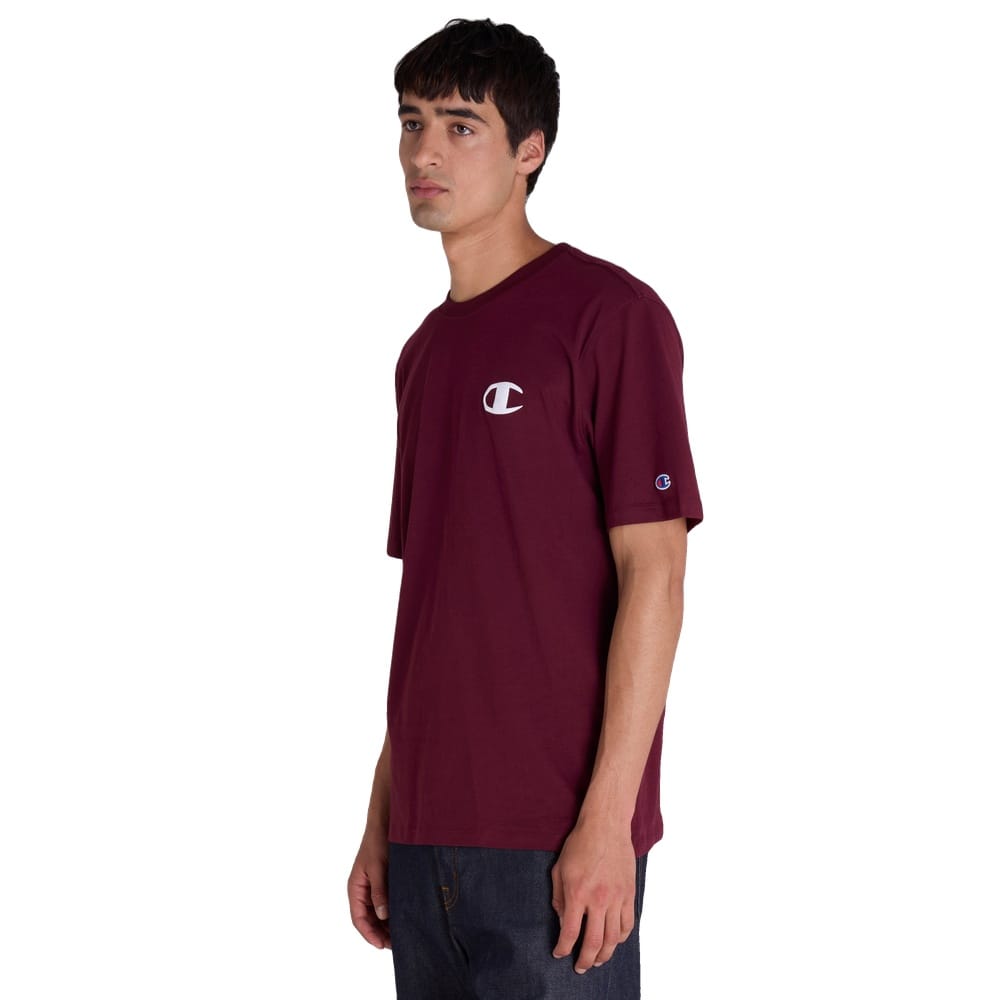 Champion Leg Puff Tee - Maroon