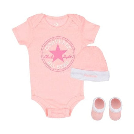 Converse Infants Chuck Patch 3 Piece Set - Arctic Punch