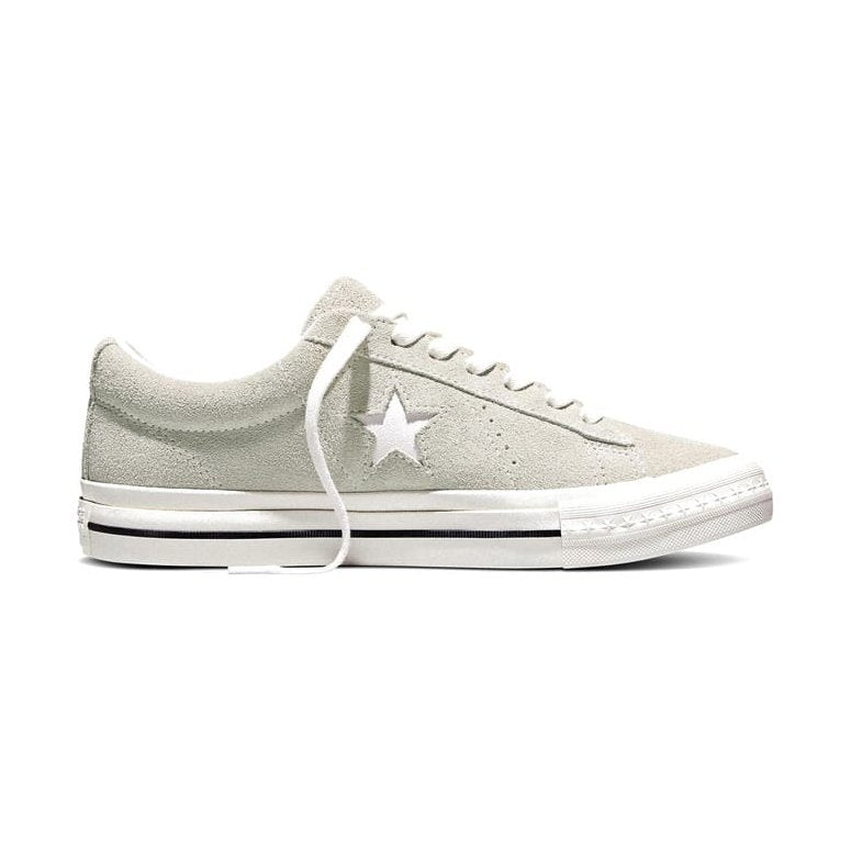 Unisex Converse One Star 95 Suede Low Top - Sage Smoke / Vintage White