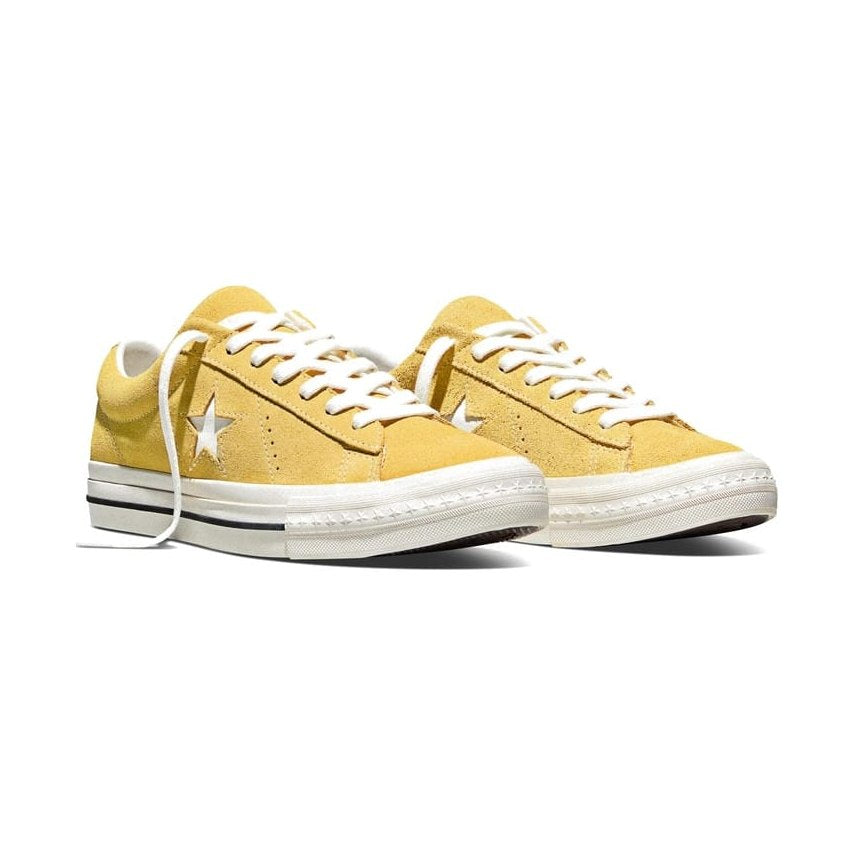 Unisex Converse One Star 95 Suede Low Top - Sunny Outlook / Vintage White / Black