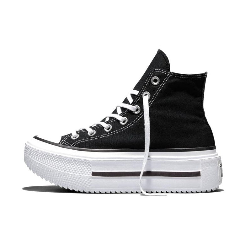 Converse Womens Chuck Taylor All Star Lift Double Stack High Top - Black / White