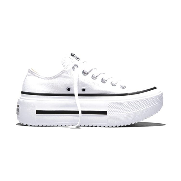 Converse Womens Chuck Taylor All Star Lift Double Stack Ox - Black / White
