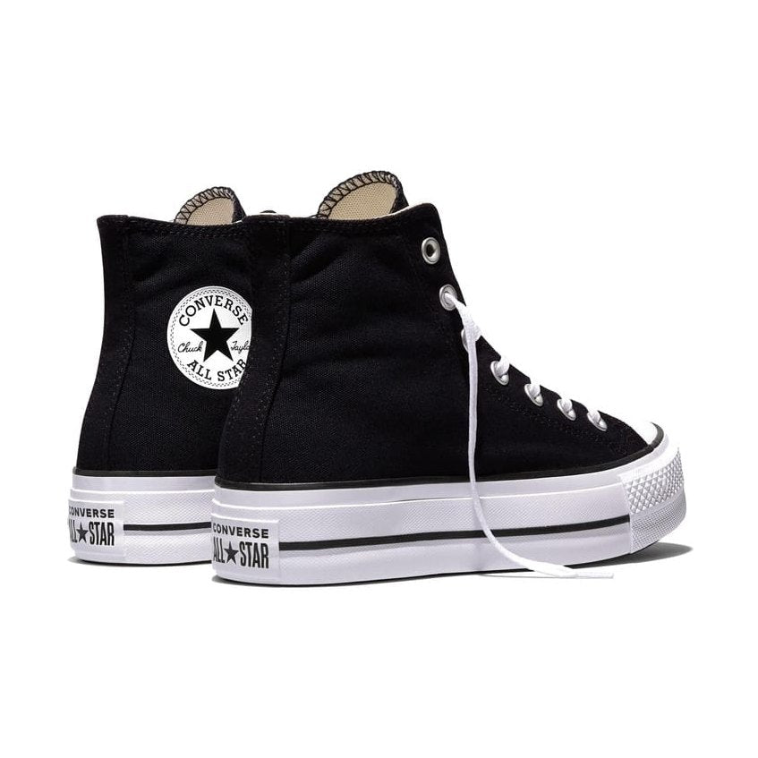 Converse Womens CT Lift Canvas Hi - Black / White