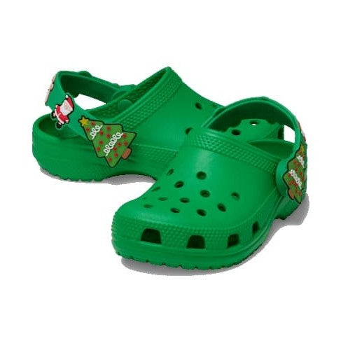 Crocs Infants Holiday Icon Lights Clog - Grass Green