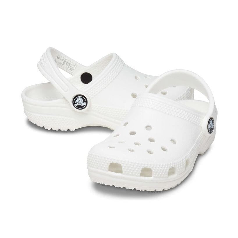 Crocs Kids Classic Clog - White