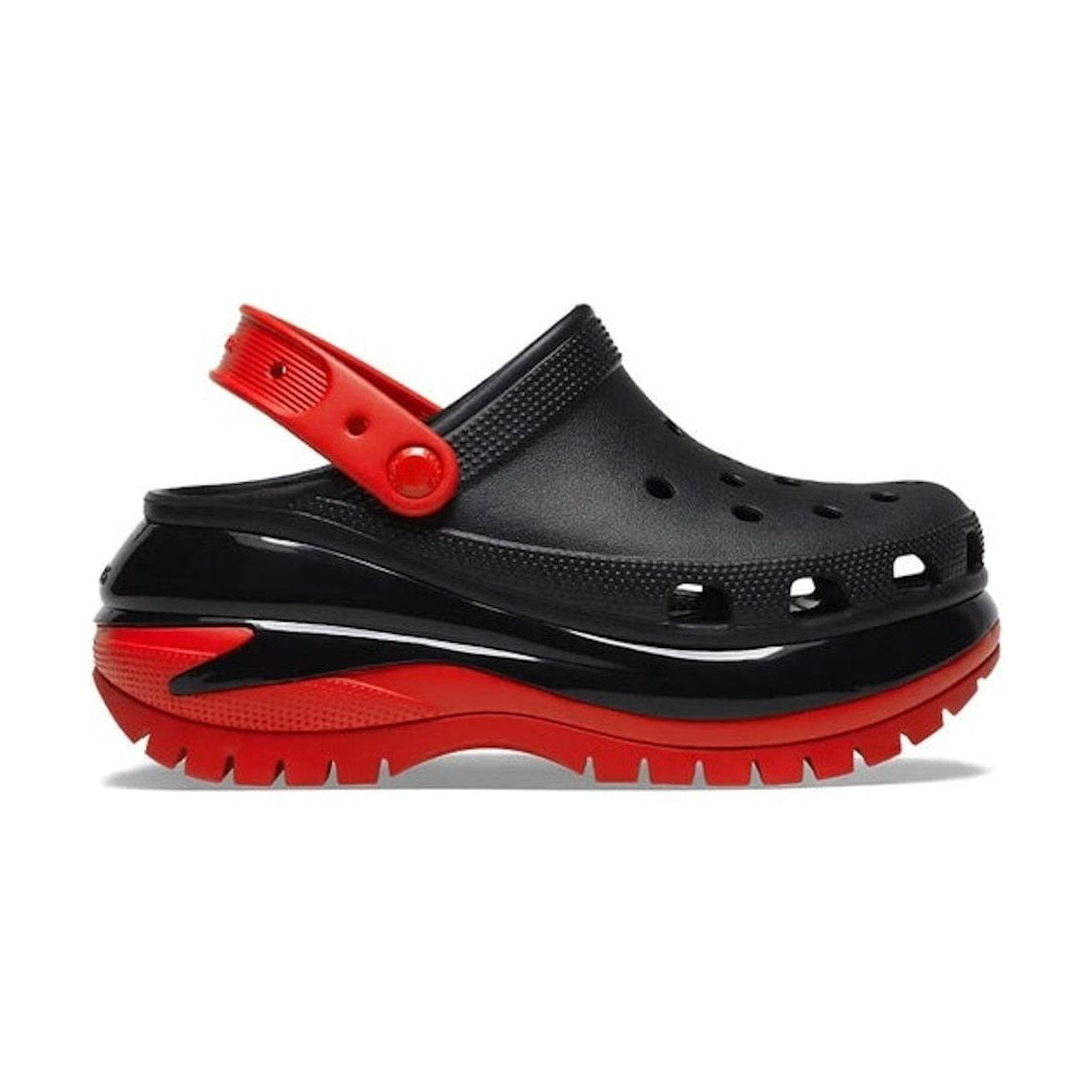 Crocs Mega Crush Clog - Black / Varsity Red