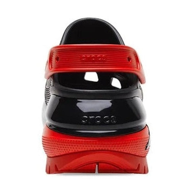 Crocs Mega Crush Clog - Black / Varsity Red