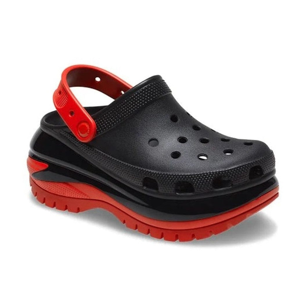 Crocs Mega Crush Clog - Black / Varsity Red