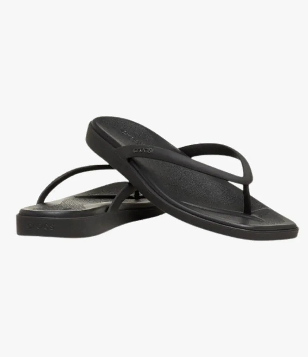 Crocs Womens Miami Flip Flop - Black