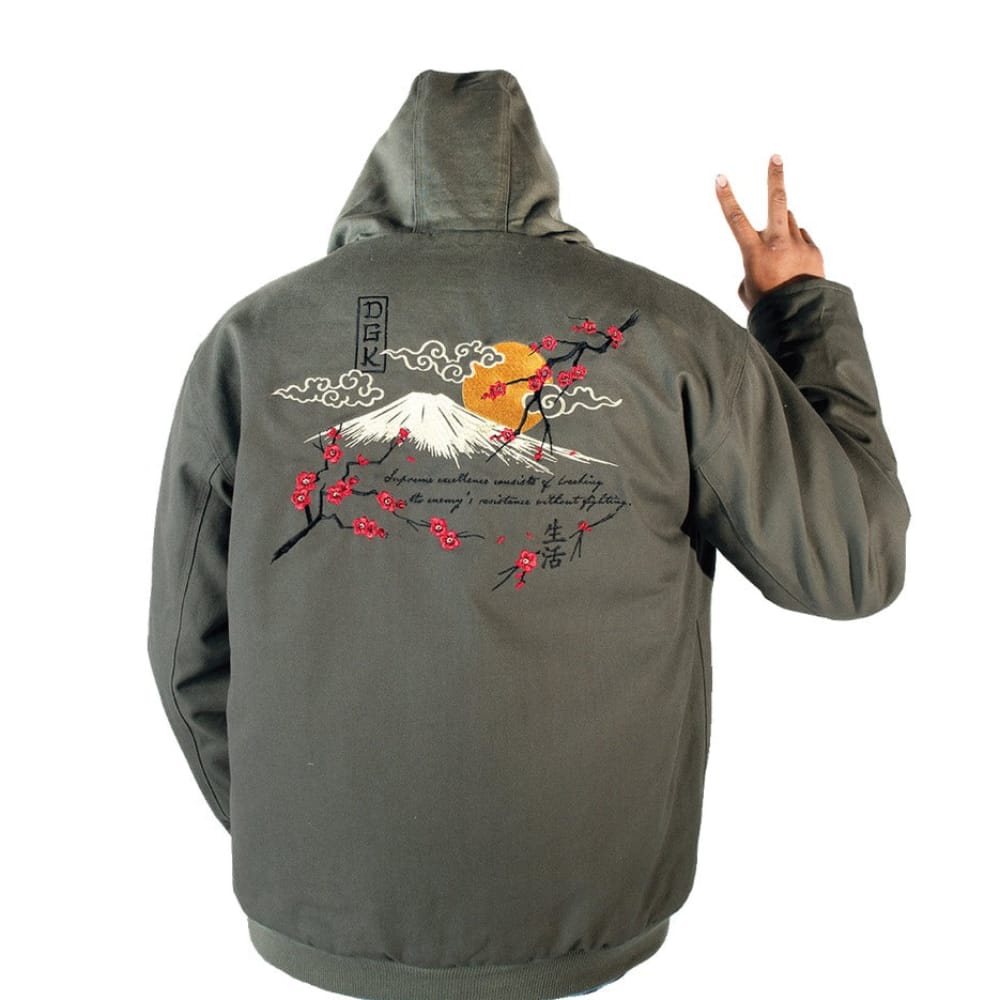 DGK Patience Canvas Jacket - Olive