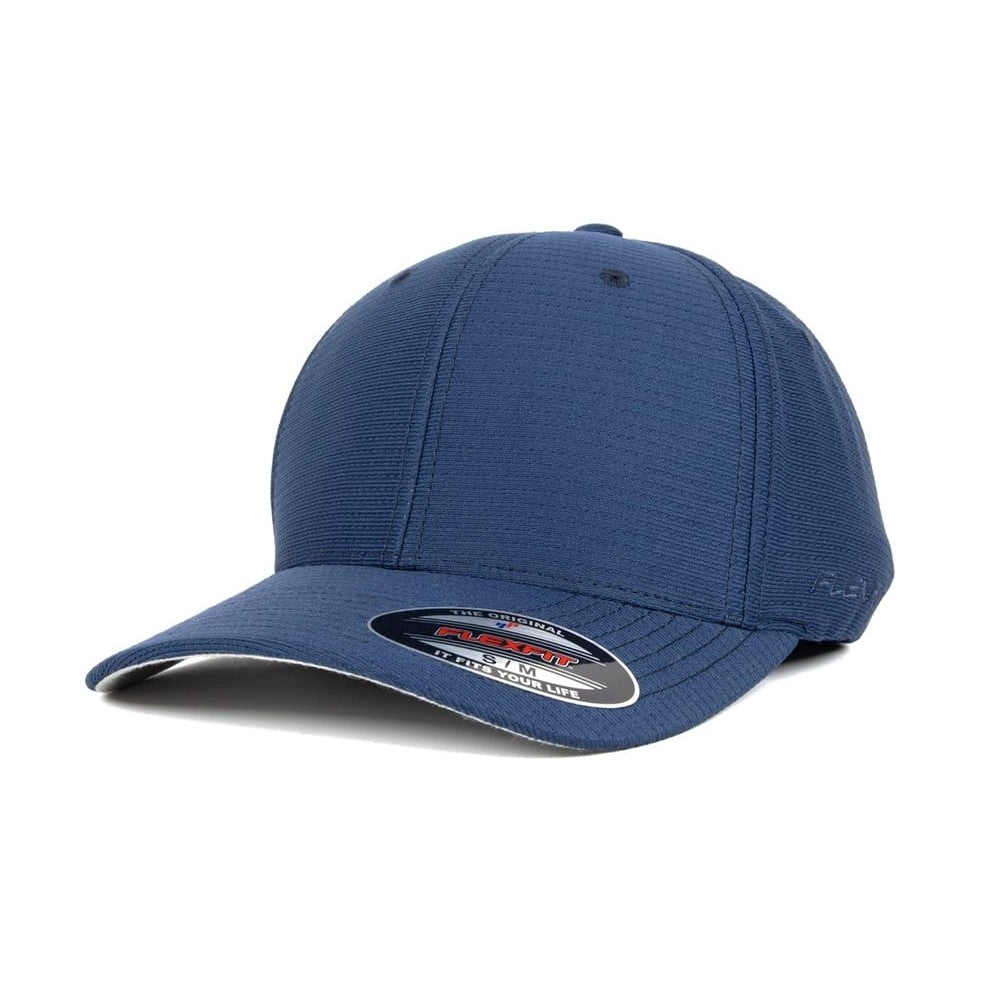 Flexfit Cool & Dry Callocks Tricot Fitted Cap - Navy