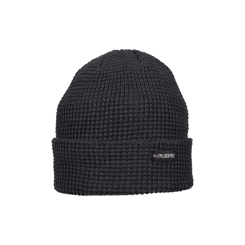 Flexfit Waffle Knit Beanie - Charcoal