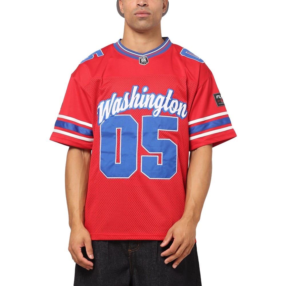 Fubu Washington City Jersey - Red / Blue