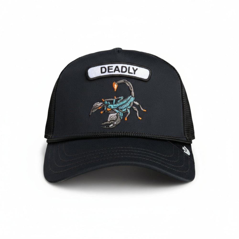 Goorin Bros GB2 Deadly Scorpion Trucker Snapback - Black
