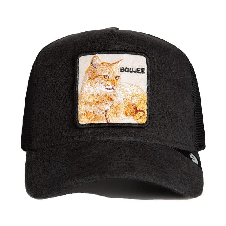 Goorin Bros Terry Cloth Cat Trucker Snapback - Black