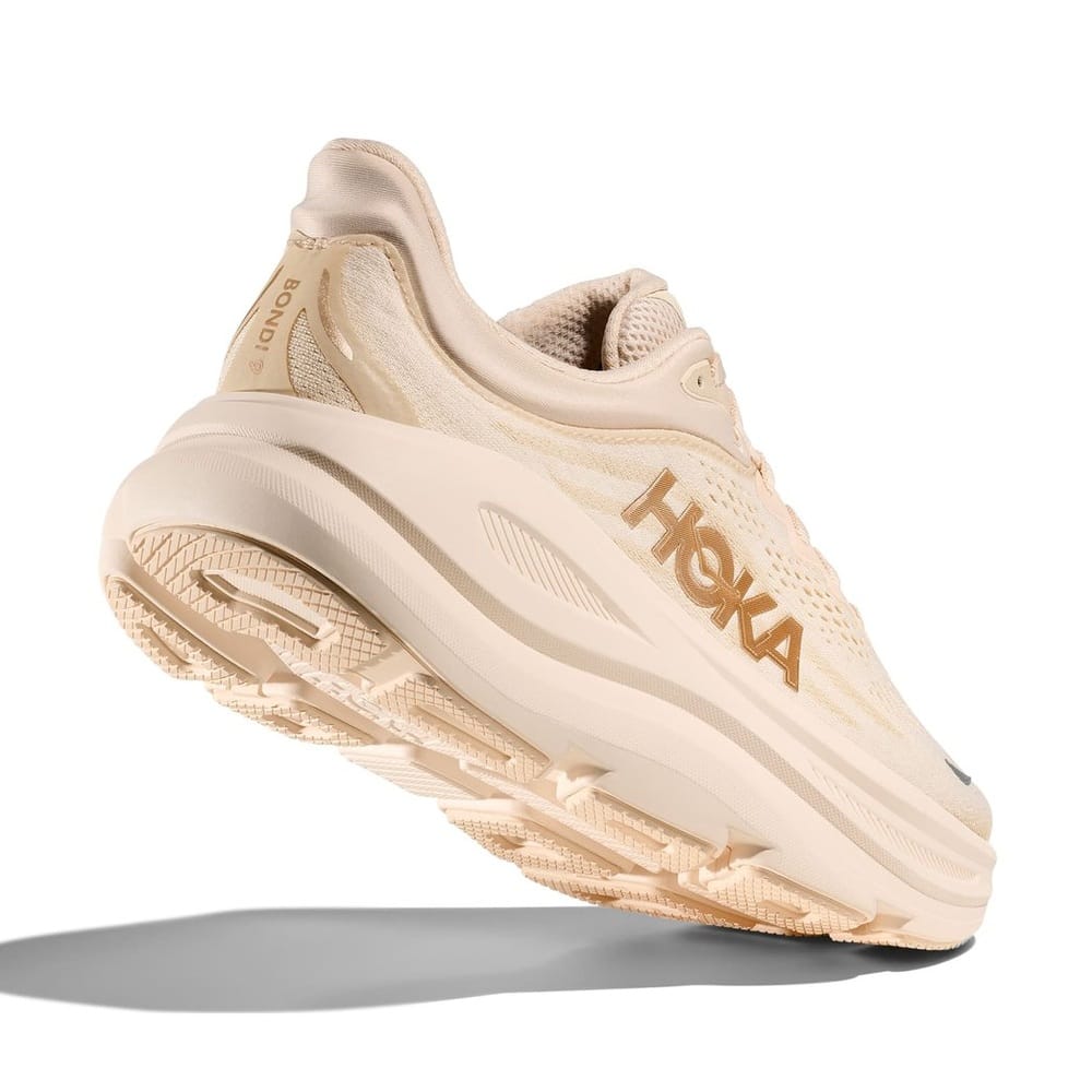 Hoka Womens BONDI 9 - Vanilla / Birch