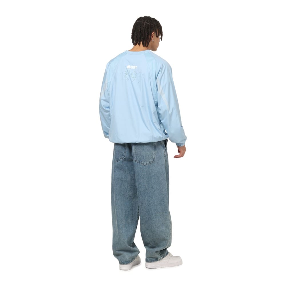 Majestic Athletic Argentina Nylon Crew - Argentina Blue