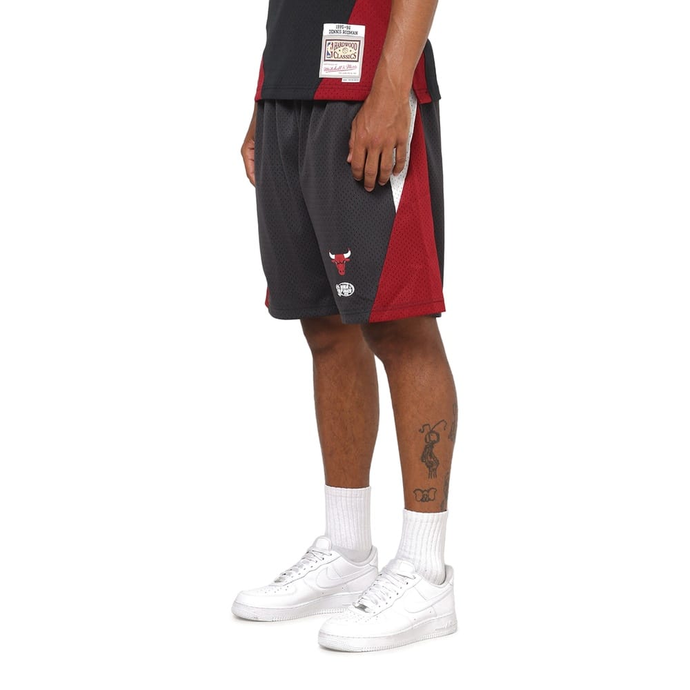 Mitchell & Ness Ball Park Shorts Chicago Bulls - Black / Red