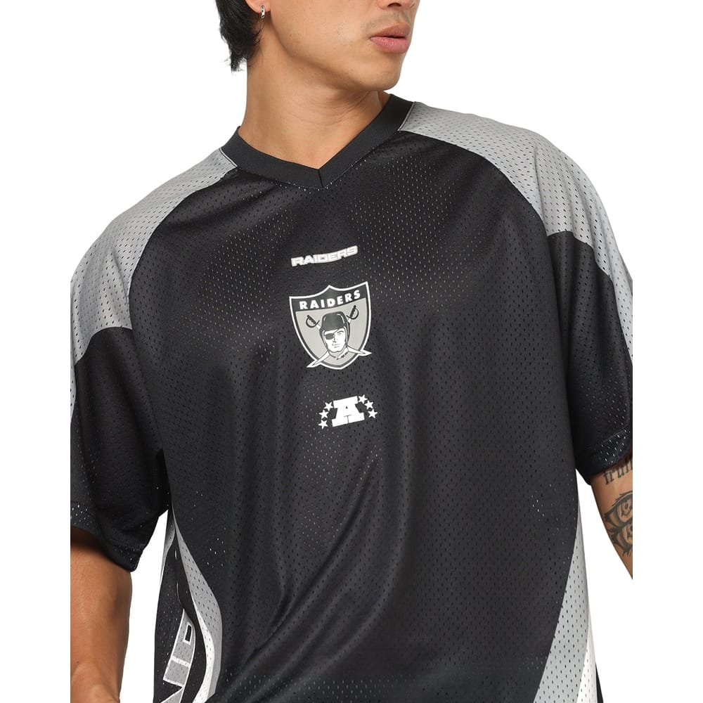 Mitchell & Ness Mixed Mesh Jersey Las Vegas Raiders - Black / Gun Powder Grey /  White