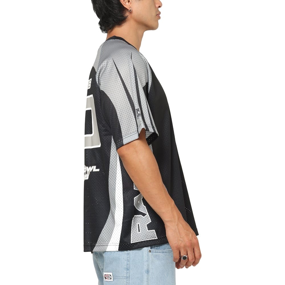 Mitchell & Ness Mixed Mesh Jersey Las Vegas Raiders - Black / Gun Powder Grey /  White