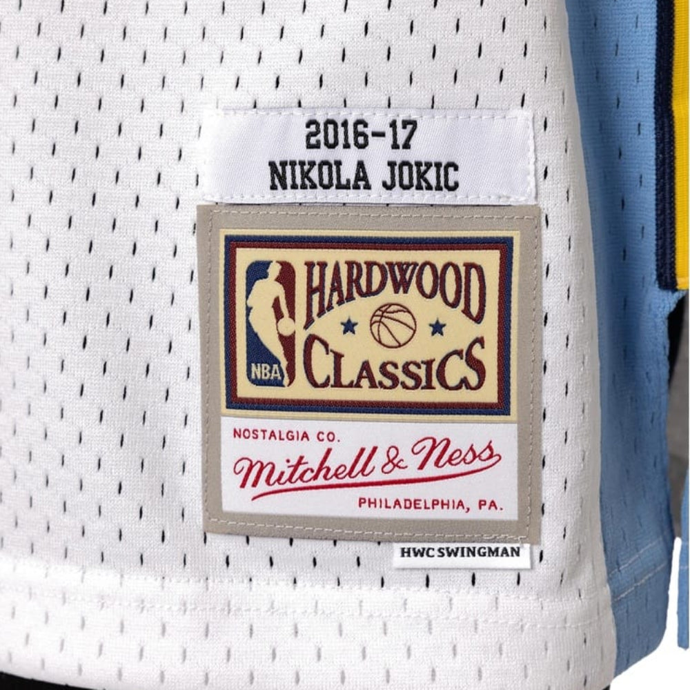 Mitchell & Ness Swingman Jersey Denver Nuggets Nikola Jokic  16/17 - White