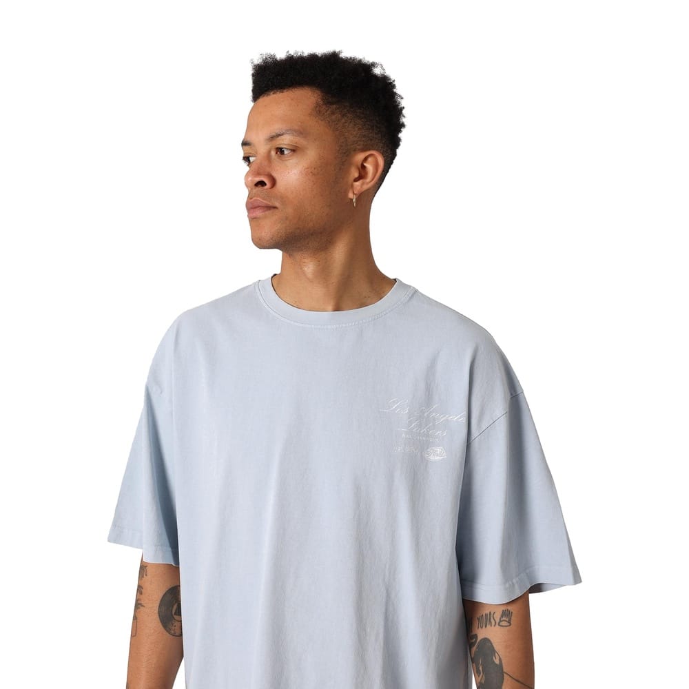 Mitchell & Ness The Champions Ring Tee Los Angeles Lakers - Blue  Aura