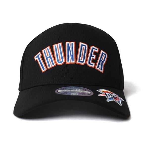 Mitchell & Ness X Flexfit 110 Double Up Snapback Oklahoma City Thunder - Black