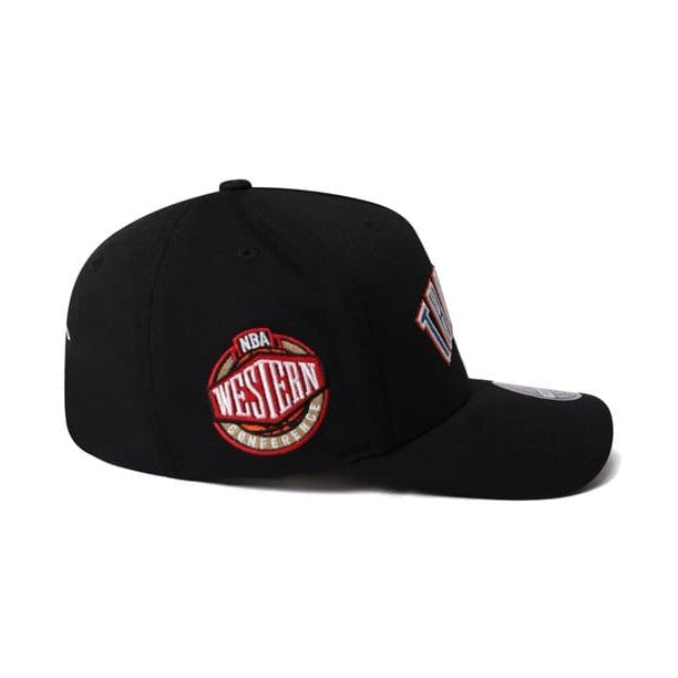 Mitchell & Ness X Flexfit 110 Double Up Snapback Oklahoma City Thunder - Black