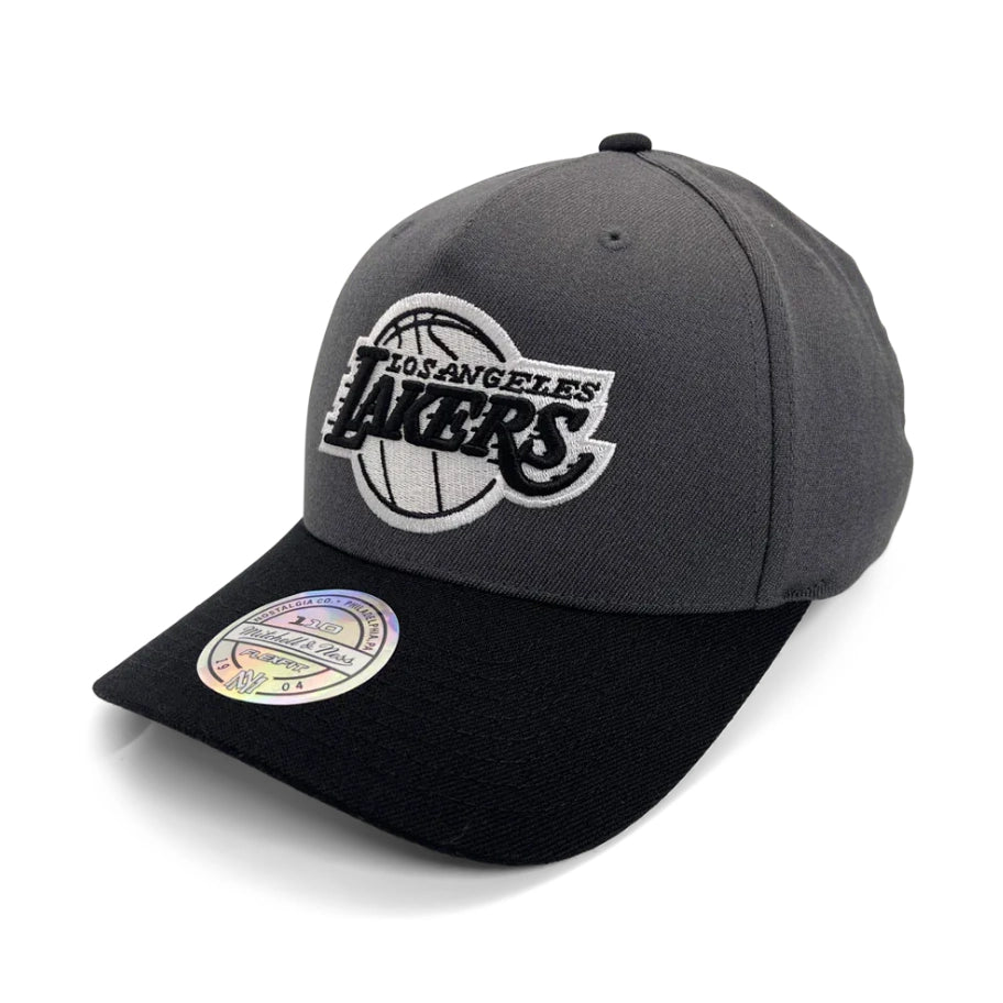 Mitchell & Ness X Flexfit 110 Snapback Los Angeles Lakers - Charcoal / Black