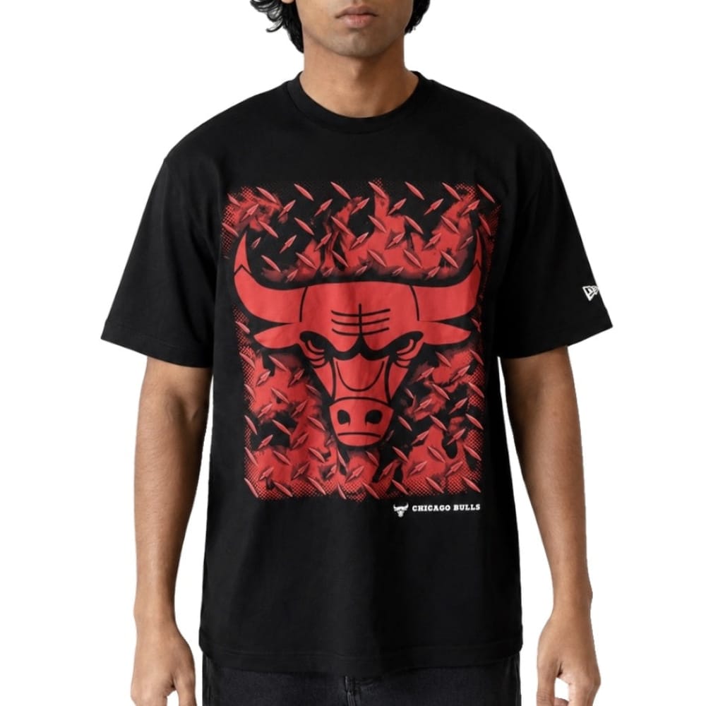 New Era Pop Trend Oversized Tee Chicago Bulls - Black
