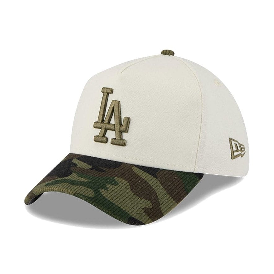 New Era 39THIRTY A-Frame Los Angeles Dodgers - Chrome Woodland Camo