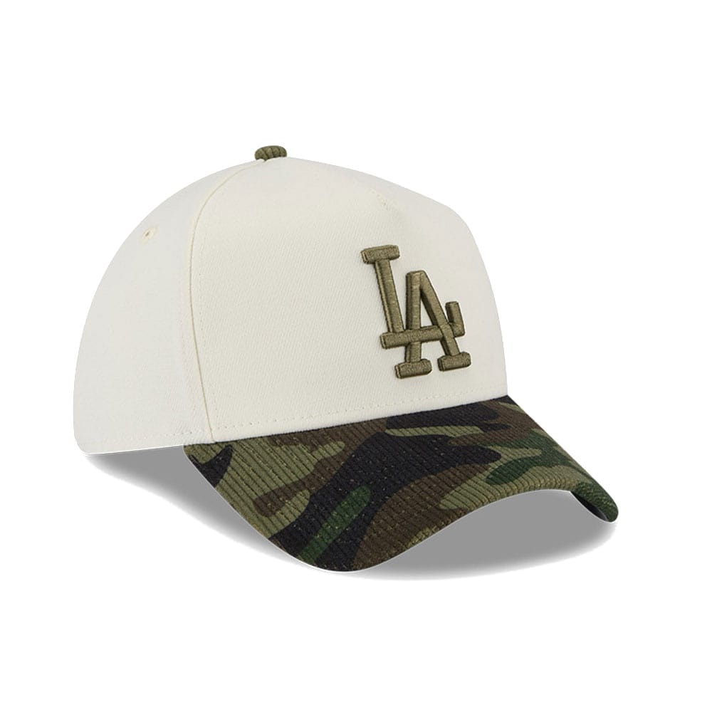 New Era 39THIRTY A-Frame Los Angeles Dodgers - Chrome Woodland Camo