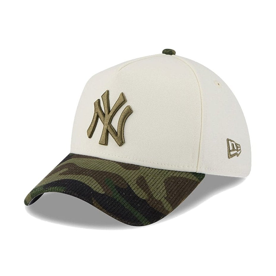 New Era 39THIRTY A-Frame New York Yankees - Chrome Woodland Camo