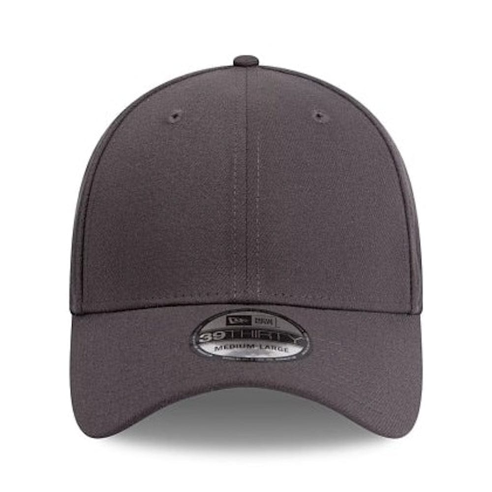 New Era 39THIRTY Blank Stretch Fit Cap - Graphite