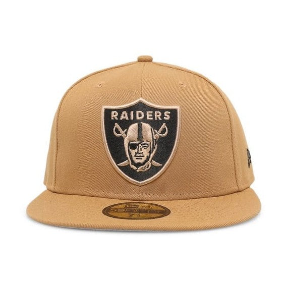 New Era 39THIRTY Fitted Cap Los Vegas Raiders - Black / Wheat