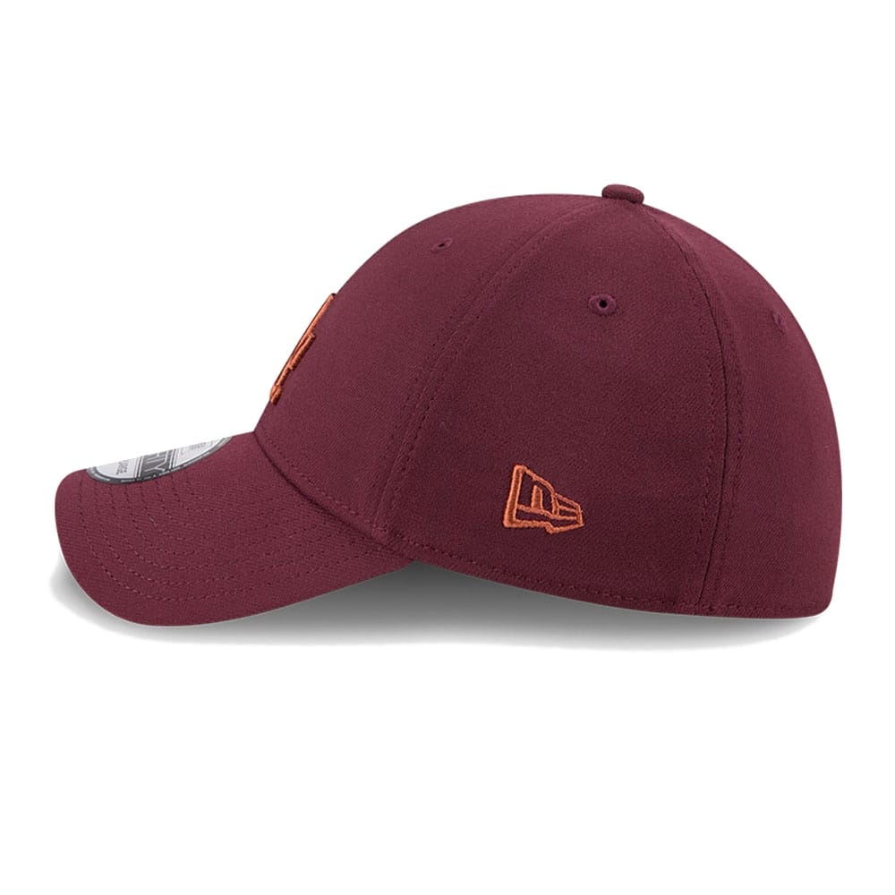 New Era 39THIRTY Frosted Rust Stretch Fit Cap - Maroon