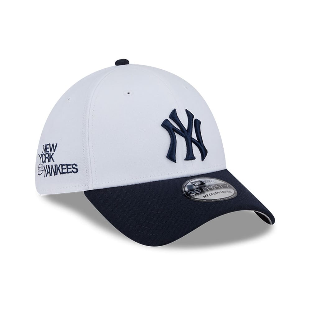 New Era 39THIRTY Modern Essentials New York Yankees - White