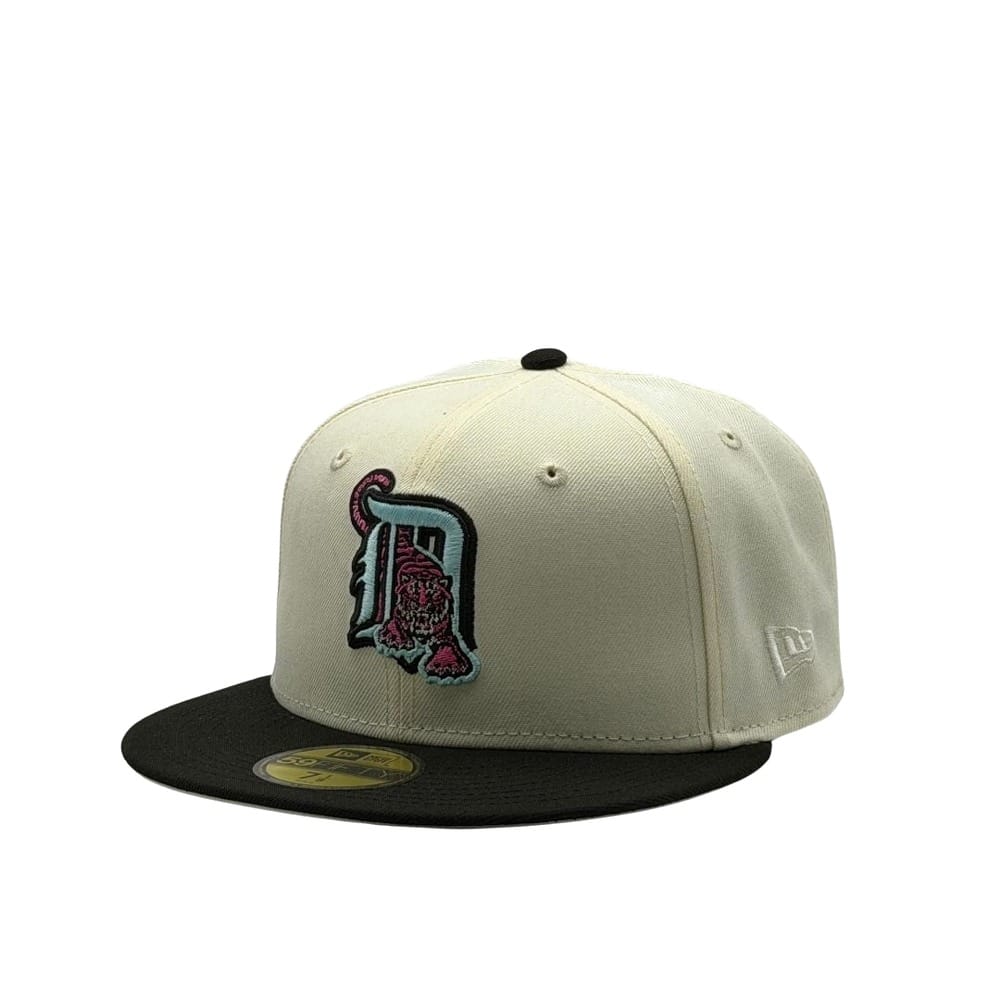 New Era 59FIFTY Chrome Fitted Cap Detroit Tigers  - Chrome White / Black