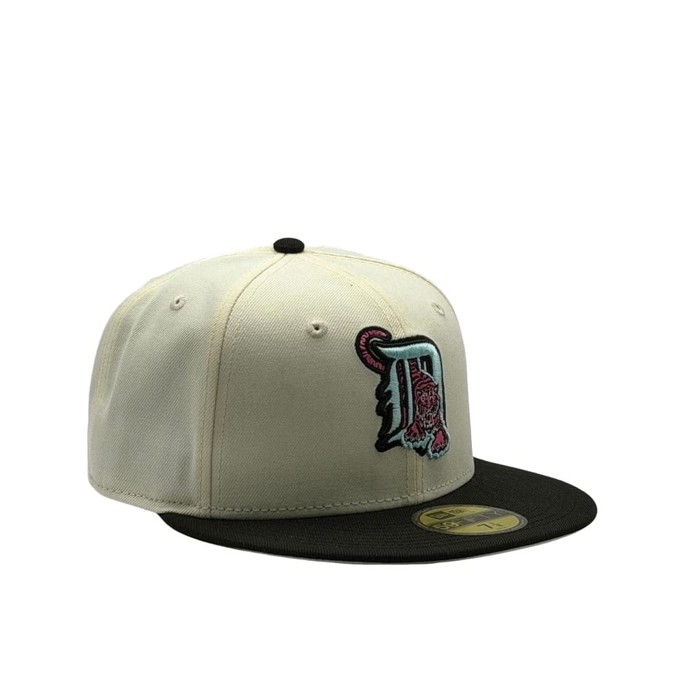 New Era 59FIFTY Chrome Fitted Cap Detroit Tigers  - Chrome White / Black