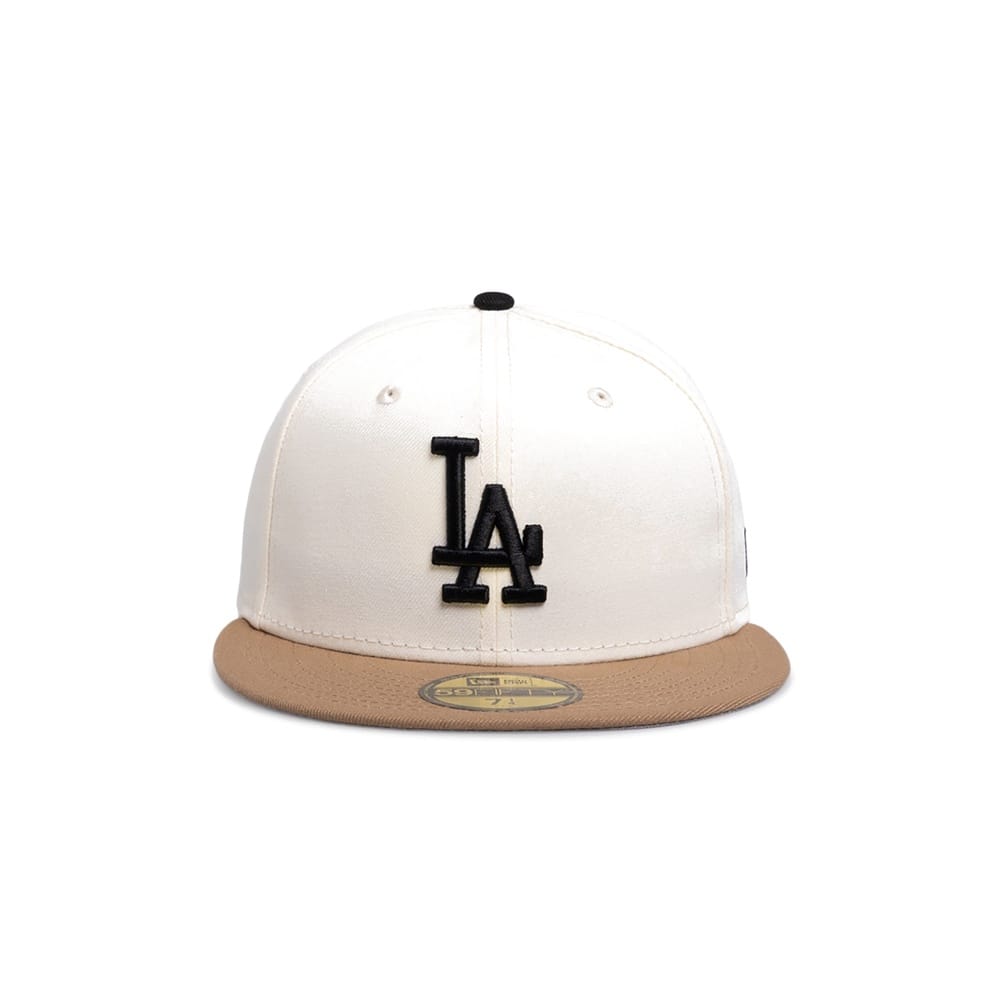 New Era 59FIFTY Chrome Fitted Cap Los Angeles Dodgers - Chrome White / Black