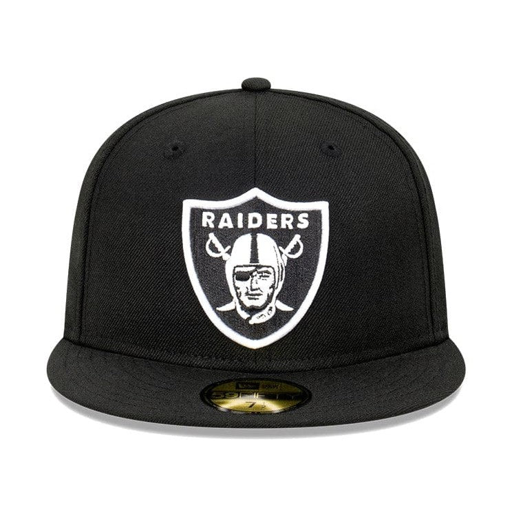 New Era 59FIFTY Fitted Cap Las Vegas Raiders - Black / White