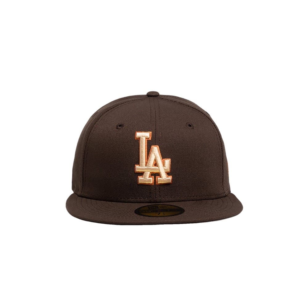 New Era 59FIFTY Fitted Cap Los Angeles Dodgers - Walnut