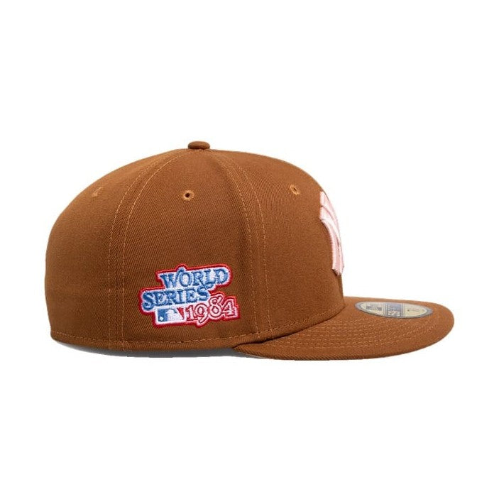 New Era 59FIFTY Fitted Cap New York Yankees - Brown / Pink