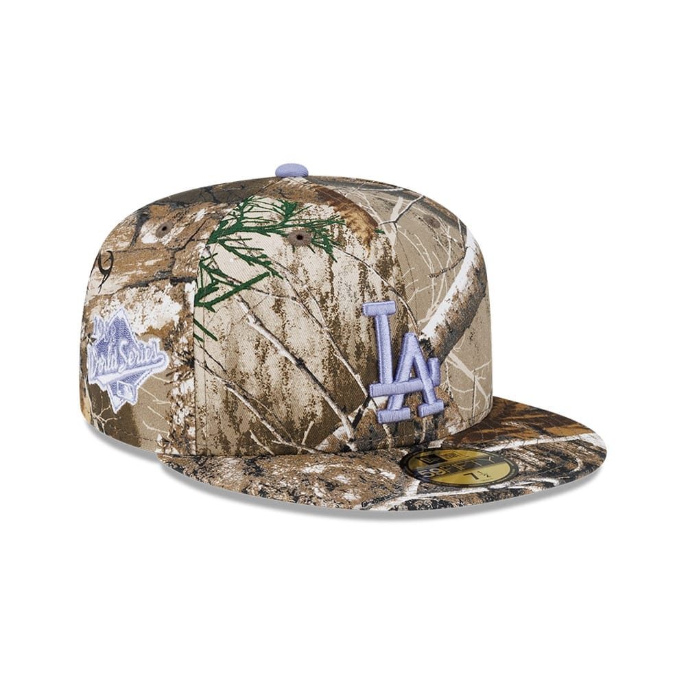 New Era 59FIFTY RealTree Los Angeles Dodgers - Pastel